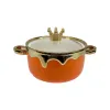 New household ceramic soup bowl, new concept of porcelain, double-ear anti-scald covered instant noodle bowl, student dormitory rice bowl tableware Application Scenario